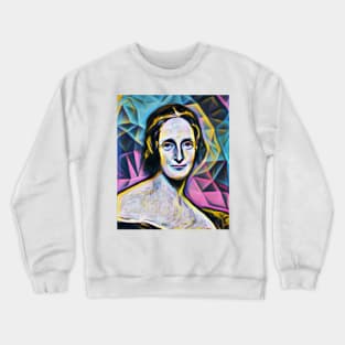 Mary Shelley Portrait | Mary Shelley Artwork 4 Crewneck Sweatshirt